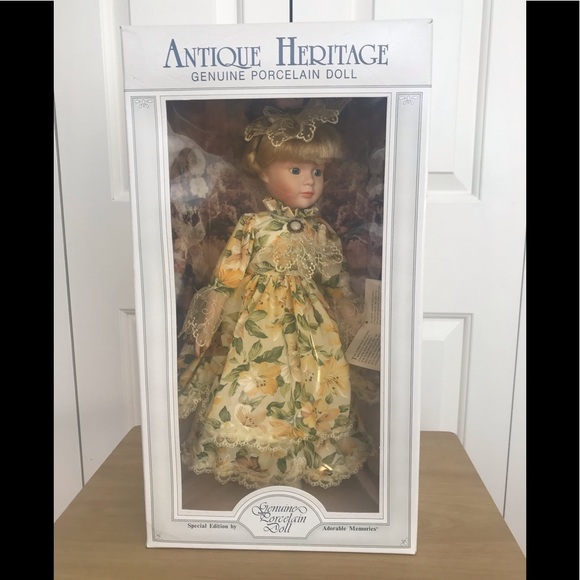 adorable memories genuine porcelain doll